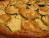 Tarte chèvre courgettes