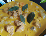 Blanquette de lotte au curry