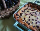 Clafoutis aux raisins frais