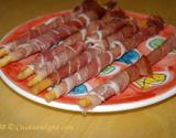 Gressins au jambon de parme