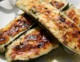 Courgettes farcies, ricotta et parmesan