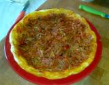 Tarte oignons tomates