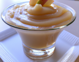 Mousse de pomme glacée