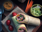 Wrap thon & crudités