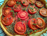 Tarte à la tomate et aux herbes de Provence