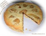 Tarte poires-chocolat facile