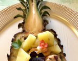 Dinde farcie aux morilles / ananas