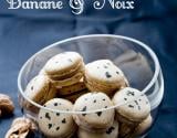 Macarons Roquefort Papillon, banane et noix