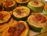 Courgettes à la méditerrannéene