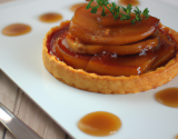 Tartelette tatin au foie gras