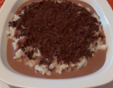 Le riz au lait au chocolat