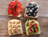 Toasts petit dej' aux fruits