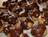 Chouquettes au chocolat économiques