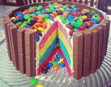 Rainbow Cake classique