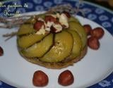 Tatin de chèvre aux courgettes confites