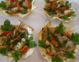 Coquilles saint-jacques en salade