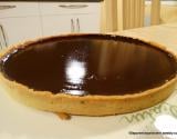 Tarte onctueuse au chocolat