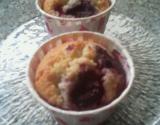 Muffins amandes framboises chocolat blanc