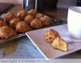 Boules aux amandes parfumées à l'orange