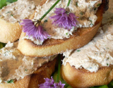 Toasts aux rillettes de sardines