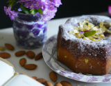 Cake mûres et amandes