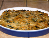 Gratin léger de courgettes