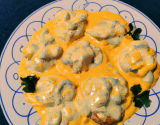 Berlingot de mer et mayonnaise au curry