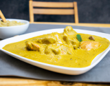 Blanc de poulet sauce curry