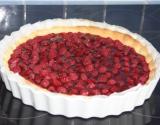 Tarte aux framboises facile