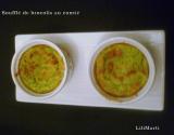 Soufflés de brocolis au comté