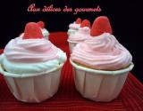 Cupcakes aux fraises tagada