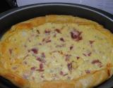 Quiche boursin au jambon