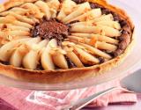 Tarte chocolat-poires facile