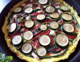 Quiche végétarienne courgettes et boulgour