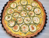 Tarte courgettes boursin