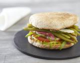 Hamburger chic de haricots verts