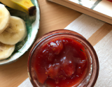 Confiture de fraises, banane et badiane