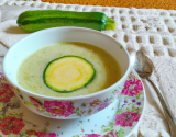 Potage à la courgette