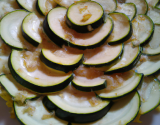 Lamelle courgette