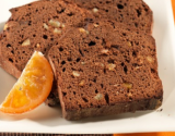 Gâteau au chocolat et aux écorces d'oranges