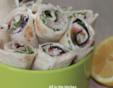 Wrap au saumon fumé et au thon