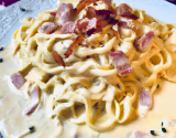 Carbonara à ma sauce