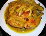 Poulet aux olives et citron confit