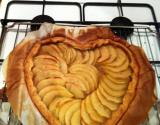 Cœur de tarte aux pommes