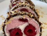 Buche Noix de Coco et Framboises