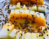 Carpaccio de melon au poivre