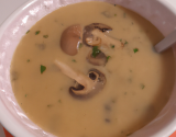 Soupe champignon moutarde