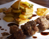 Brochettes croustillantes d'agneau faciles