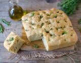 Focaccia à l’huile d’olive et aux herbes