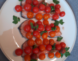 Truites aux tomates cerises